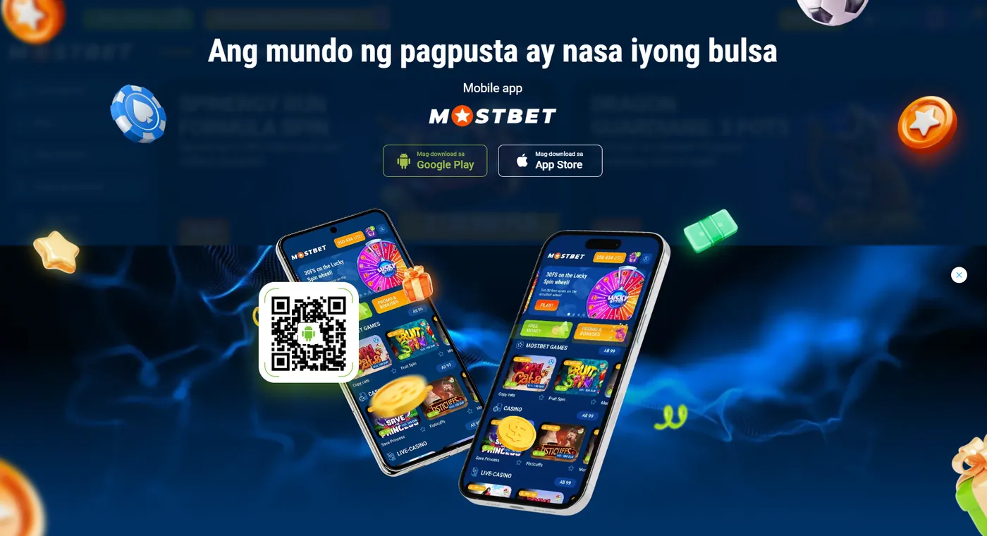 Mostbet mobile app para sa Android at iOS, download via Google Play o QR code