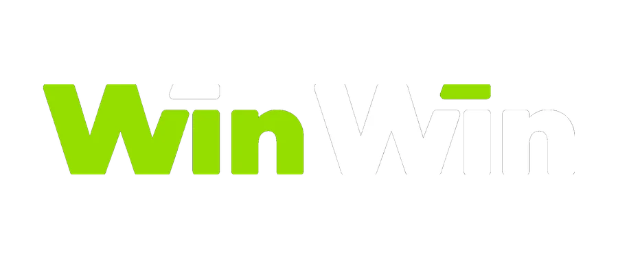 Logo ng WinWinBet Philippines: berde at puting WinWin wordmark