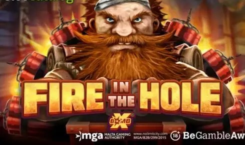 Screenshot ng laro na Fire in the Hole mula sa Nolimit City